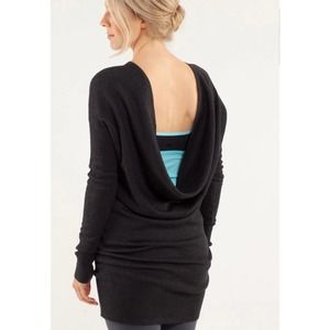 Lululemon Serenity Sweater Wrap Tunic Dress $148 size 8